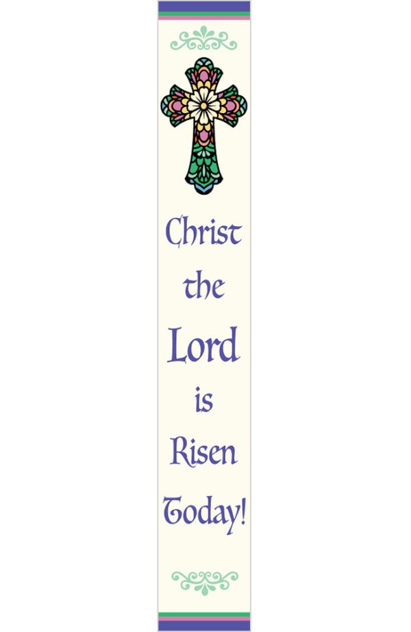 Christ the Lord is Risen Porch Sign