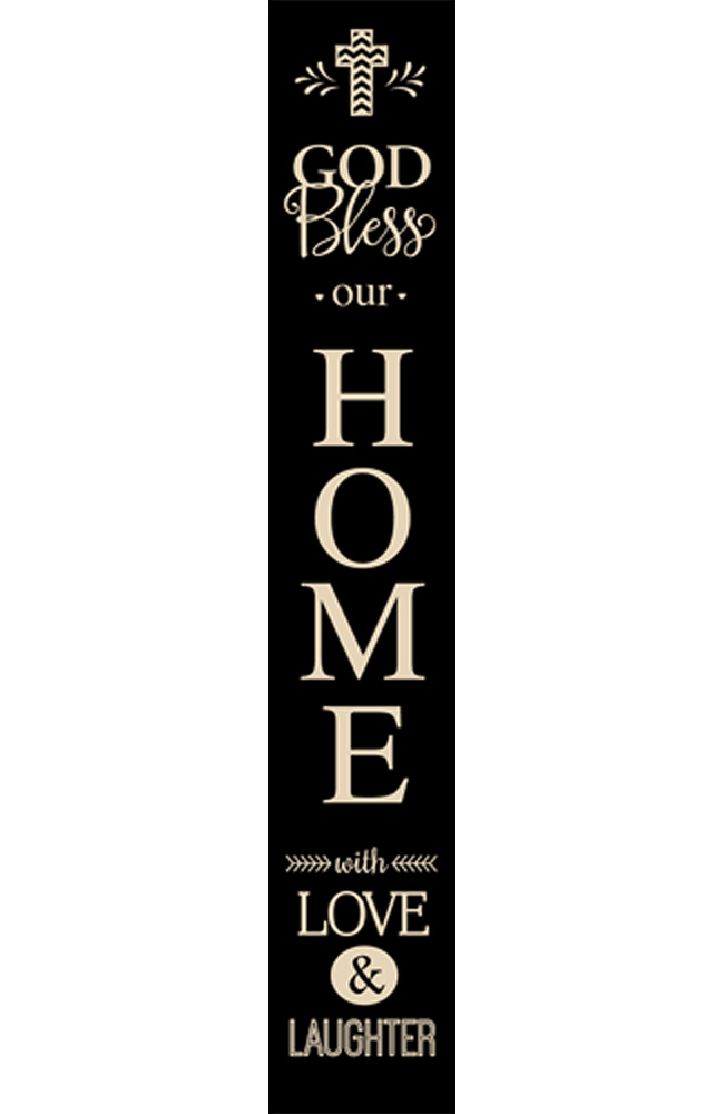 God Bless Our Home Porch Sign