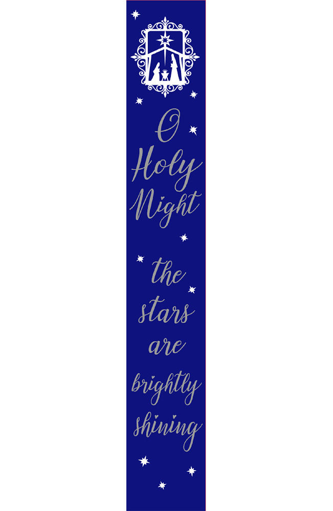 Oh Holy Night Porch Sign