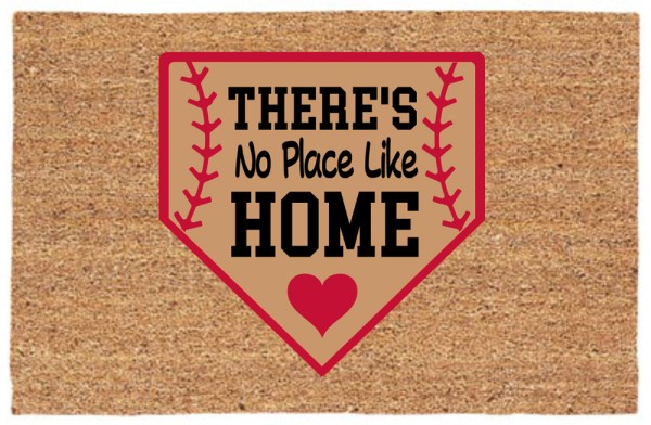 [DIY] There's No Place Like Home (Homeplate) Door Mat