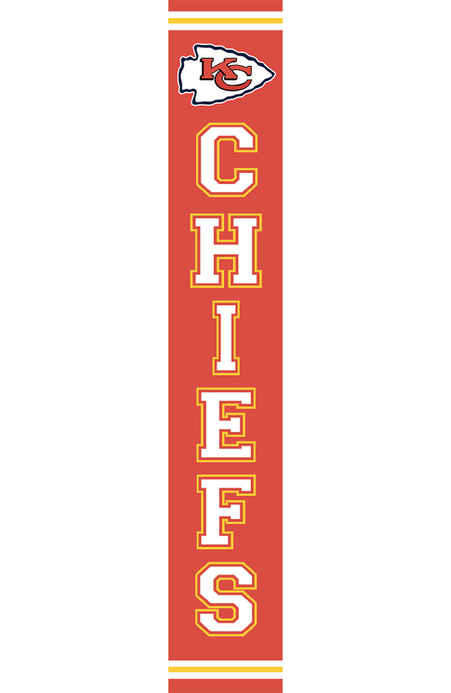 Kansas City Chiefs Porch Sign