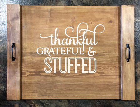 Thankful Grateful & Stuffed Noodle Board